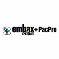Embax Print + PacPro Logo Vector