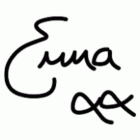 Emma Bunton Signature Logo PNG Vector