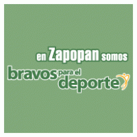En Zapoppan Somos Brabos para el Deporte Logo Vector