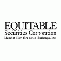 Equitable Securities Corporation Logo PNG Vector