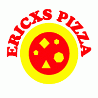 Ericxs Pizza Logo Vector