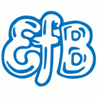 Esbjerg Forenede Boldklubber Logo PNG Vector