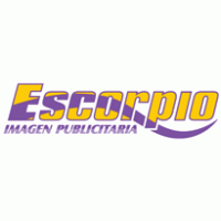 Escorpio Imagen Publicitaria Logo Vector