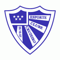 Esporte Clube Cruzeiro de Santa Clara do Sul-RS Logo PNG Vector