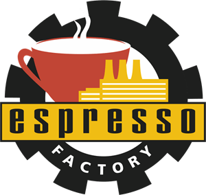 Espresso Factory Logo PNG Vector