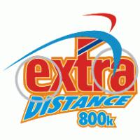 Extra Distance 800k Logo Vector