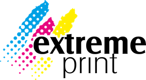 Extreme Print Logo Vector