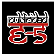 e-5 publicidad Logo PNG Vector