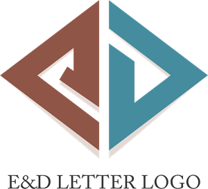 E D Design Logo PNG Vector