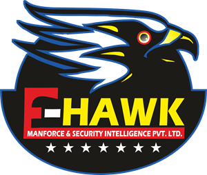 E-Hawk MANFORCE & SECURITY INTELLIGENCE PVT. LTD. Logo Vector
