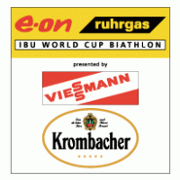 e-on Ruhrgas IBU Biathlon Worldcup Logo PNG Vector