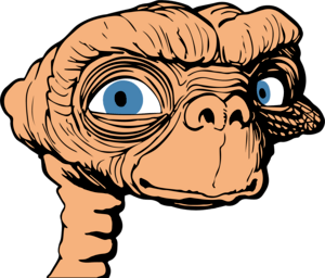 E.T. - The Extra Terrestrial Logo PNG Vector