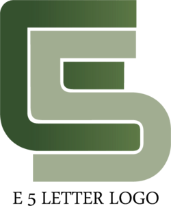 E5 Letter Logo PNG Vector