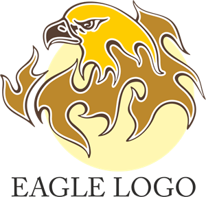 Eagle Design Logo PNG Vector