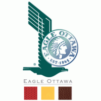 Eagle Ottawa Logo PNG Vector