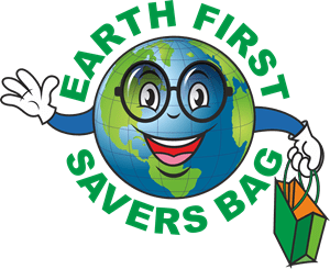 Earth First Savers Bag Logo Vector