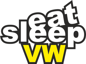Eat Sleep VW Logo PNG Vector