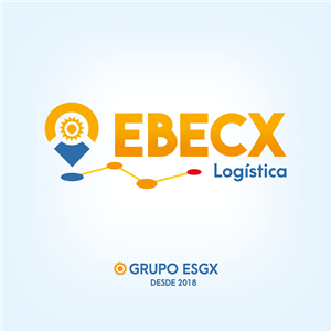 EBECX Logistica e Air Cargo Logo Vector