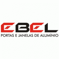 EBEL PORTAS E JANELAS DE ALUMÍNIO Logo PNG Vector