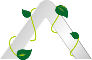 Eco Letter Logo PNG Vector
