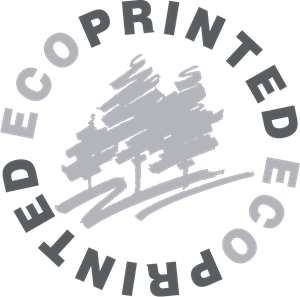 Eco Printed Logo Vector