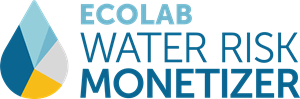 Ecolab Water Risk Monetizer Logo PNG Vector