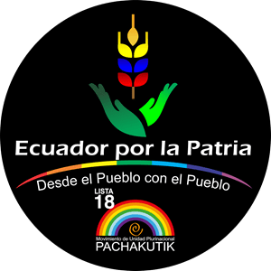ECUADOR POR LA PATRIA Logo Vector