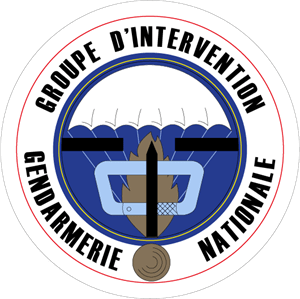 Ecusson GIGN Gendarmerie France Logo PNG Vector