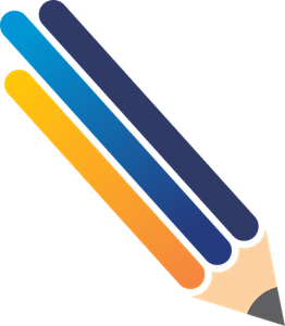 Education Colour Pencil Logo Vector
