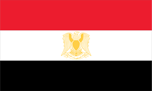 Egypt flag Logo PNG Vector