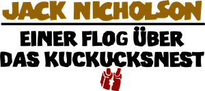 Einer flog über das Kuckucksnest Logo PNG Vector