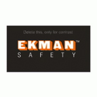 Ekman Safety Logo PNG Vector