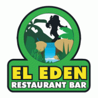 El Eden Restaurant Logo Vector
