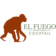 El Fuego Cocktail Logo PNG Vector