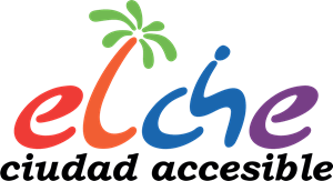 Elche Ciudad accesible Logo PNG Vector