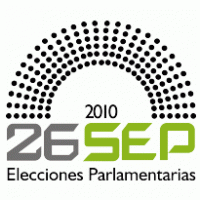 Elecciones Parlamentarias 26 Sep 2010 Logo PNG Vector