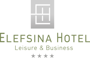Elefsina Hotel Logo Vector