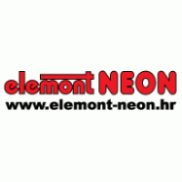 Elemont Neon Logo PNG Vector