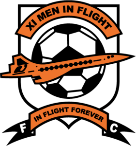 Eleven Men in Flight F.C. Logo PNG Vector