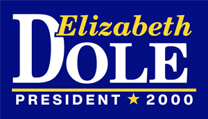 Elizabeth Dole for president Logo PNG Vector