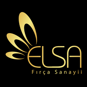 Elsa Fırça Gold Logo PNG Vector