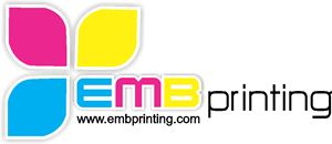 EMB Printing Logo Vector