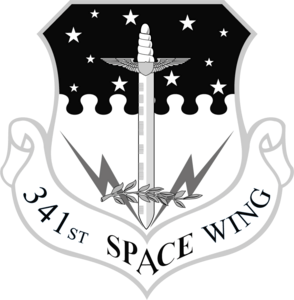 EMBLEM OF 341 SPACE WING Logo PNG Vector