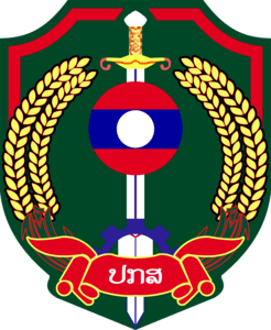 Emblem of Lao Police Logo PNG Vector