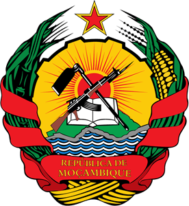 Emblem of Mozambique Logo Vector