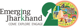 Emerging Jharkhand Logo Vector