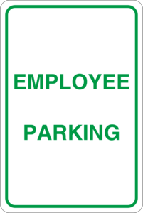 Employee parking Logo PNG Vector