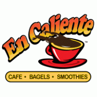 En Caliente Cafe Logo PNG Vector