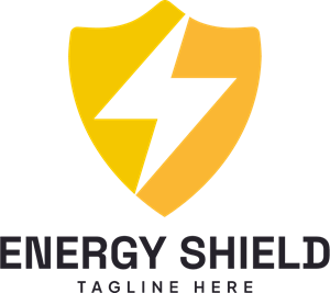 Energy Shield Company Logo Vector