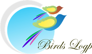 Entertainment Tourism Bird Logo PNG Vector